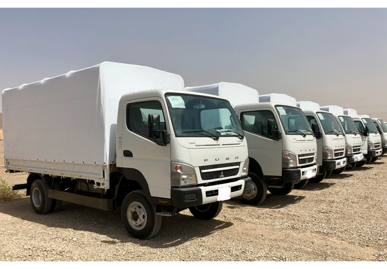 Veneration Iraq - Fuso-Trucks