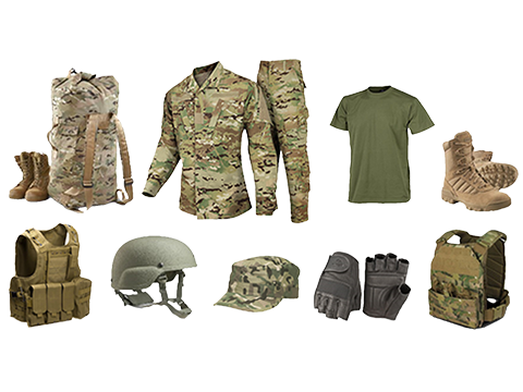 Military Uniform and Tactical Gear